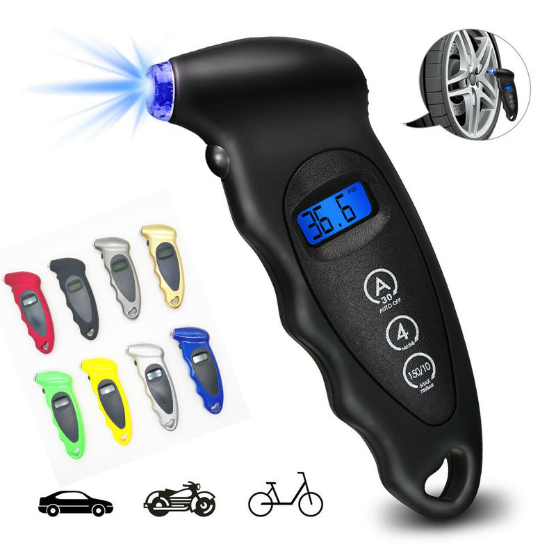 LifePilot tire pressure gauge stored in glove compartment