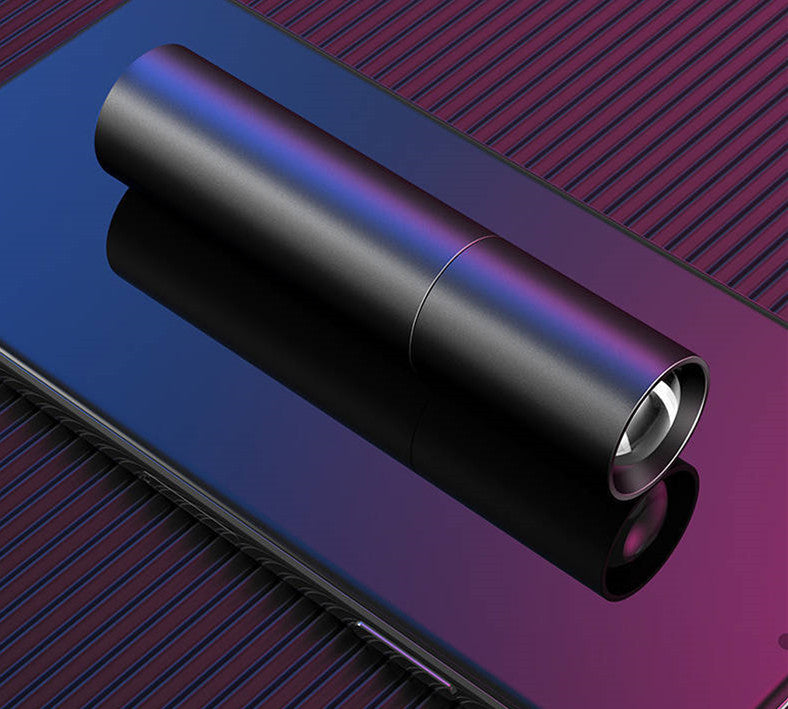 Rechargeable mini LED flashlight product view