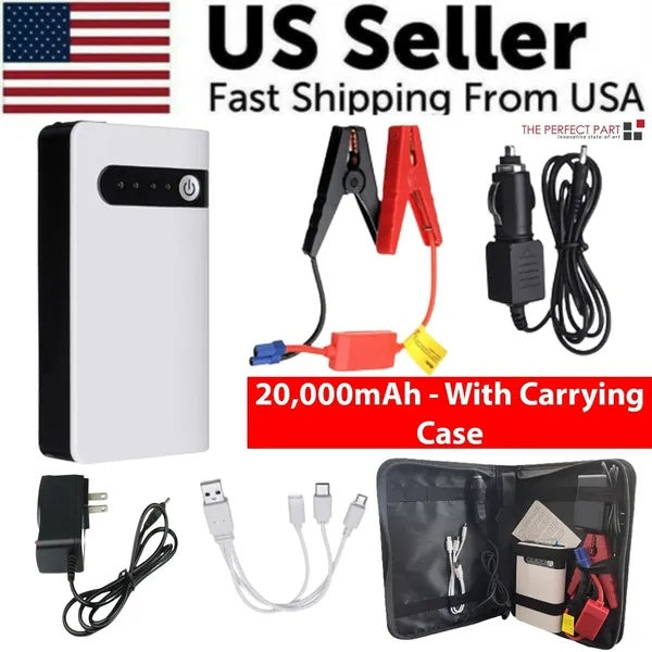 LifePilot 20000mAh portable jump starter and power bank