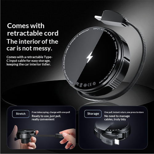LifePilot magnetic wireless car mount product view