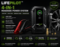 LifePilot™ 4-in-1 Jump Starter & Portable Tire Inflator