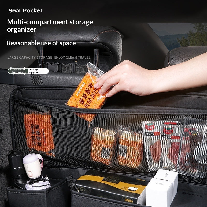 LifePilot vehicle storage organizer with carrying compartments